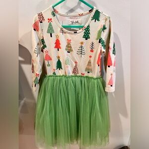 Taylor Joelle size 6 Christmas tree dress